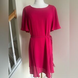 Laundry By Shelli Segal Pink Dress - Size 14 Petite